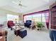 Living room with water views and comfortable seating at 252 Medalist Rd, Rotonda West, FL 33947