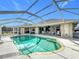 Enjoy this large screened in pool area at 252 Medalist Rd, Rotonda West, FL 33947