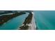 Aerial view of shoreline and mangrove at 26906 Weiskopf Dr, Englewood, FL 34223