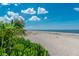 Relaxing beach view with vegetation at 26906 Weiskopf Dr, Englewood, FL 34223