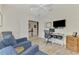 Bright home office with ample workspace and storage at 26906 Weiskopf Dr, Englewood, FL 34223
