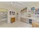 Home office with built-in shelving, and plenty of storage at 26906 Weiskopf Dr, Englewood, FL 34223
