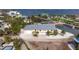 Luxury waterfront home with large garage and private dock; spacious lot with lush landscaping at 2805 N Beach Rd # B, Englewood, FL 34223