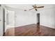 Simple bedroom with hardwood floors and ample closet space at 4204 Cockrell St, Port Charlotte, FL 33948