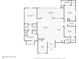 One-story floor plan featuring 3 bedrooms, an office, and a screened patio at 4220 Cape Haze Dr, Placida, FL 33946