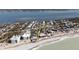Aerial view showing home's location near beach and water at 5031 N Beach Rd # 112, Englewood, FL 34223