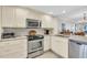 Modern kitchen featuring stainless steel appliances at 5700 Gulf Shores Dr # B234, Boca Grande, FL 33921