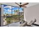 Relaxing private balcony overlooking the ocean and beach at 5700 Gulf Shores Dr # B234, Boca Grande, FL 33921