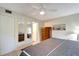 Main bedroom with ensuite bathroom and mirrored closet at 6699 San Casa Dr # S1, Englewood, FL 34224