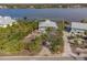 Waterfront property with a spacious lot and private dock at 8245 Manasota Key Rd, Englewood, FL 34223