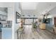 Bright living room with water views and hardwood floors at 8245 Manasota Key Rd, Englewood, FL 34223