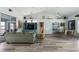 Open concept living and dining area with water views at 8245 Manasota Key Rd, Englewood, FL 34223
