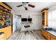 Home office with standing desk and ample storage at 8245 Manasota Key Rd, Englewood, FL 34223