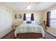 Guest bedroom with double bed and closet at 93 Rotonda Cir, Rotonda West, FL 33947