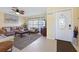 Bright living room with comfortable seating and coastal decor at 93 Rotonda Cir, Rotonda West, FL 33947