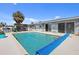 Inviting pool area with patio furniture and screened enclosure at 93 Rotonda Cir, Rotonda West, FL 33947