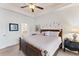 Spacious main bedroom with ensuite bathroom and walk in closet at 102 Natures Way # 2305, Rotonda West, FL 33947