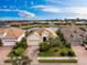 Aerial view of the house and neighborhood at 10820 Trophy Dr, Englewood, FL 34223