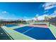 Two well-maintained pickleball courts at 10820 Trophy Dr, Englewood, FL 34223