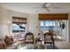 Living room with water views and seating area at 11000 Placida Rd # 201, Placida, FL 33946