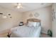 Light and airy bedroom with a double bed and calming decor at 13235 Essman Ave, Port Charlotte, FL 33953