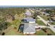 Bird's-eye view showcasing a quiet residential neighborhood at 152 Sportsman Rd, Rotonda West, FL 33947