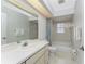 Clean bathroom with shower/tub combo at 152 Sportsman Rd, Rotonda West, FL 33947