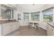 Kitchen breakfast nook with view to backyard at 152 Sportsman Rd, Rotonda West, FL 33947