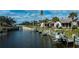 Waterfront property with boat docks and peaceful canal views at 367 Englewood Isles Pkwy # 4, Englewood, FL 34223