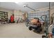 Garage with storage and space for vehicles at 411 Boundary Blvd, Rotonda West, FL 33947