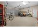 Garage with space for bikes, lawn equipment at 411 Boundary Blvd, Rotonda West, FL 33947