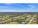 Bird's-eye view of house and neighborhood at 62 Marker Rd, Rotonda West, FL 33947