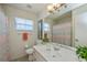 Bathroom with a shower/tub combo and a vanity at 7336 Brookhaven Ter, Englewood, FL 34224