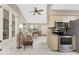 Open kitchen and living area concept, ideal for modern living and social gatherings at 7522 Sea Mist Dr, Port Charlotte, FL 33981