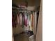 Walk-in closet with ample hanging space and shelving at 8479 Tanaka Dr, Englewood, FL 34224