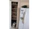 Functional pantry with shelves for food storage at 8479 Tanaka Dr, Englewood, FL 34224