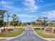 Gated entrance to Park Place Estates at 910 Park Place Dr, Englewood, FL 34223