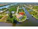 Property located on a canal with a large backyard and waterfront access at 10544 Poughkeepsie Cir, Port Charlotte, FL 33981