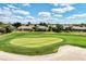 Aerial view of homes on a golf course community at 13760 Long Lake Ln, Port Charlotte, FL 33953