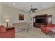 Relaxing Gathering room featuring a neutral color palette and comfy seating at 13760 Long Lake Ln, Port Charlotte, FL 33953