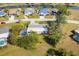 Aerial view of single Gathering home and community at 142 Caddy Rd, Rotonda West, FL 33947