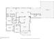 Floor plan showing a spacious layout with 2 bedrooms, Gathering room, and screened patio at 142 Caddy Rd, Rotonda West, FL 33947