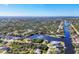 Wide aerial view of waterfront homes and canals at 14201 Joggins Ave, Port Charlotte, FL 33981