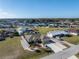 Aerial view of house and neighborhood at 1521 Saint Clair Rd, Englewood, FL 34223