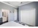 Bedroom with a double bed and large closet at 15794 Viscount Cir, Port Charlotte, FL 33981