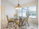 Charming breakfast nook, perfect for enjoying meals at 2295 Chilcote Ter, Port Charlotte, FL 33981