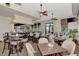 Spacious clubhouse bar with seating and views at 24269 Spartina Dr, Venice, FL 34293