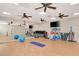 Yoga studio with various exercise equipment at 24269 Spartina Dr, Venice, FL 34293