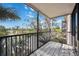 Private screened balcony with scenic views of the surrounding area at 25188 Marion Ave # C206, Punta Gorda, FL 33950