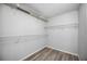 Large walk-in closet with wire shelving at 25188 Marion Ave # C206, Punta Gorda, FL 33950